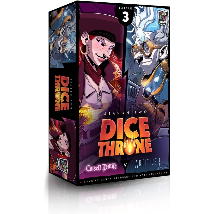 Dice Throne Season Two Cursed Pirate v. Artificer [Board Games