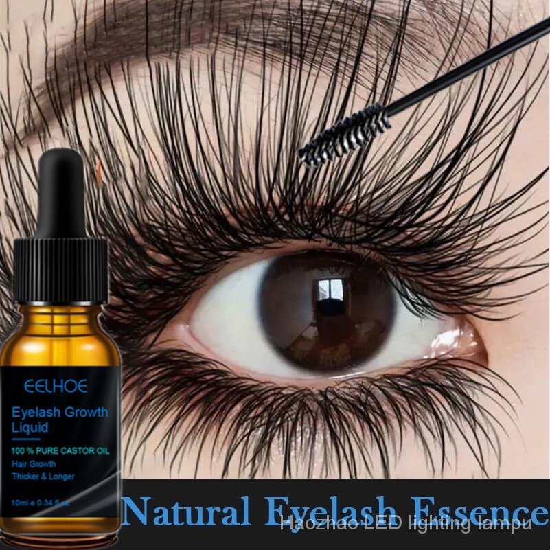 Eelhoe Castor Oil Mascara Natural Thick Eyelashes Long Thick Curling