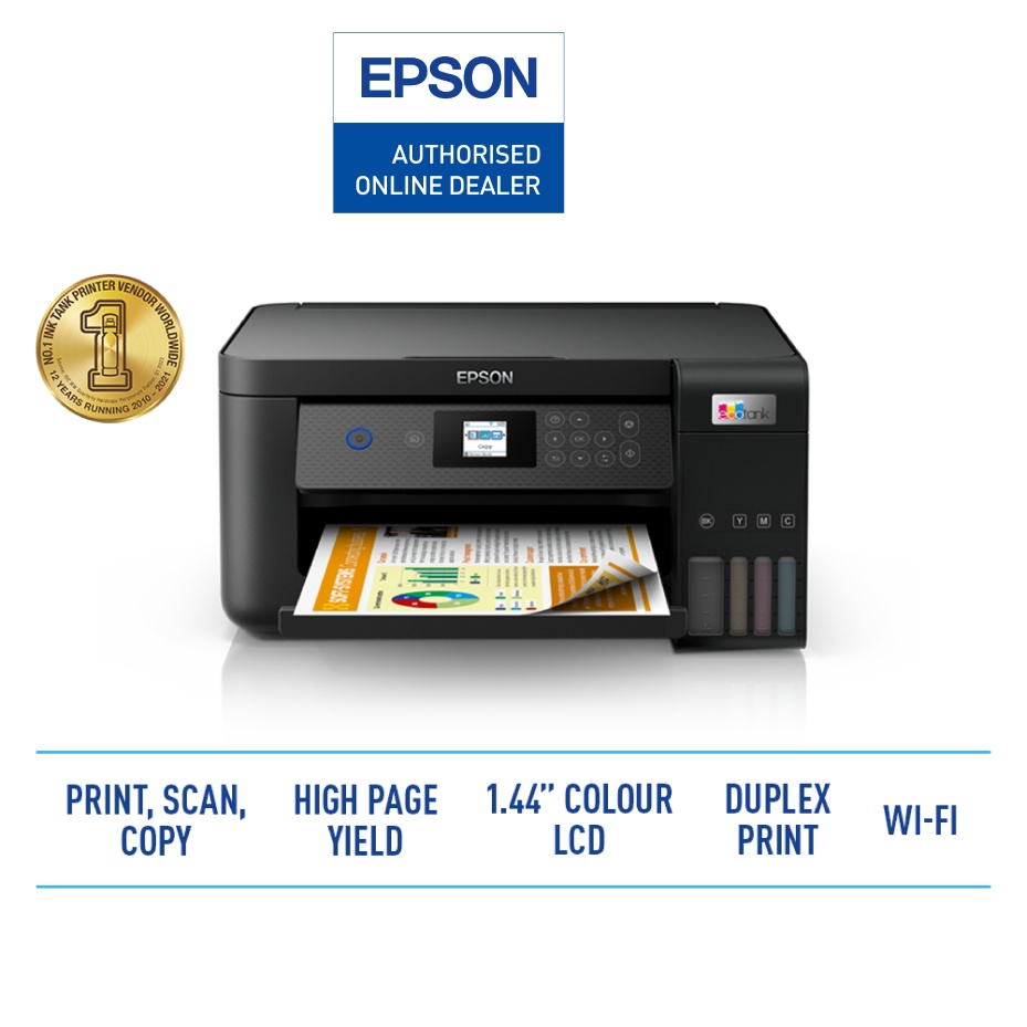 Epson L4260 / L5290 / L5190 / L4160 Wi-Fi All-in-One Ink Tank Printer ...