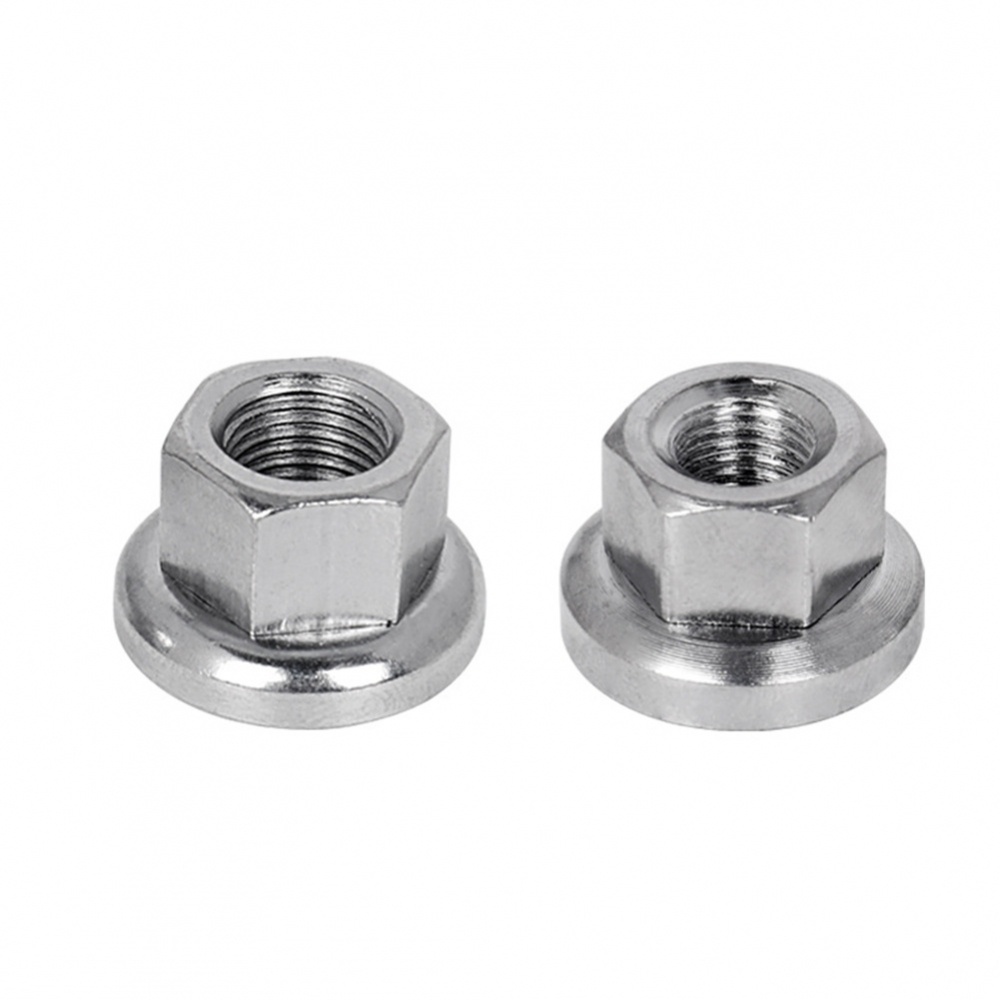 Axle Track Nuts M9/M10 Stainless Steel Tool Wheel 2Pcs Anti-skid Cycle ...