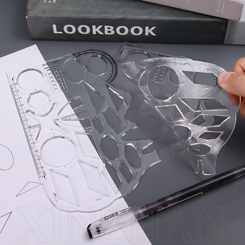 Creative Fast Drawing Template / Transparent Multifunctional Drawing ...