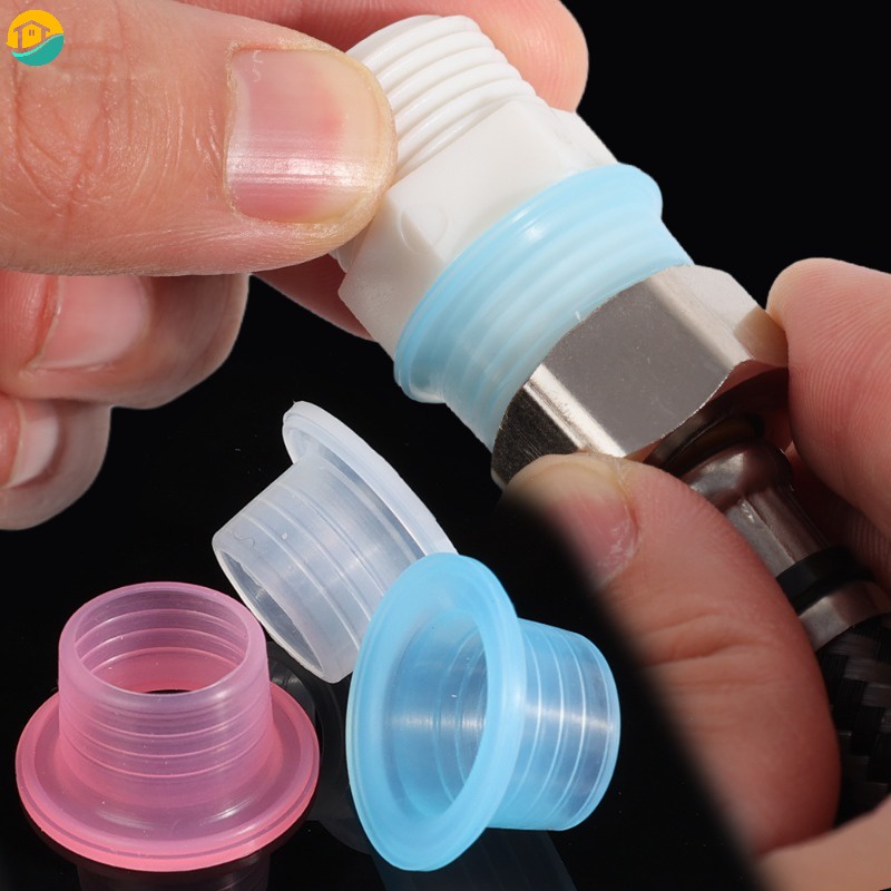20Pcs Faucet Leak-Proof Sealing Gasket Washer Silicone Raw Belt
