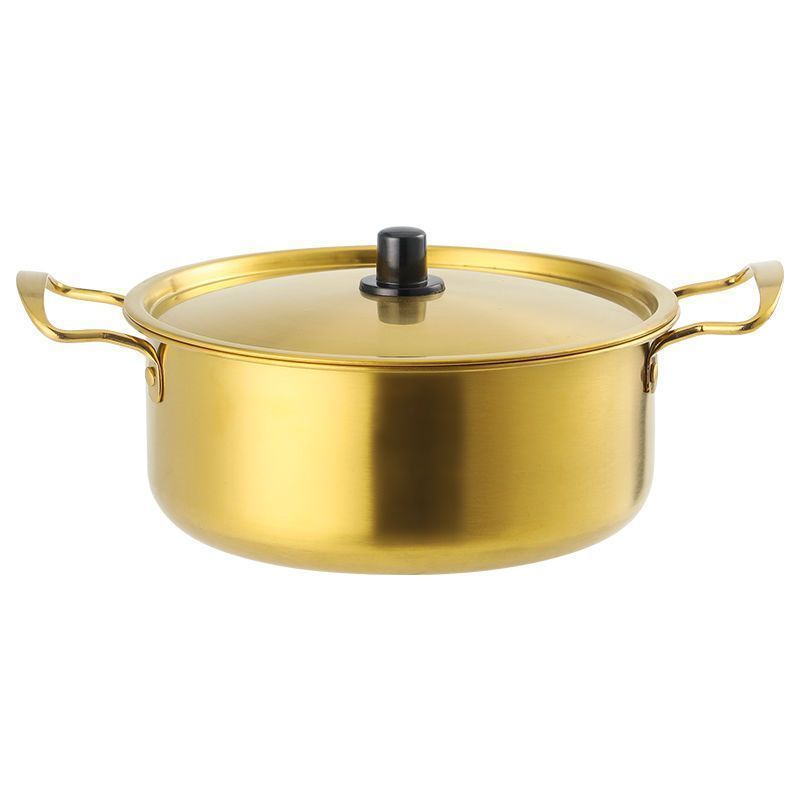 Korean Instant Noodle Pot Induction Cooker Stainless Steel Small