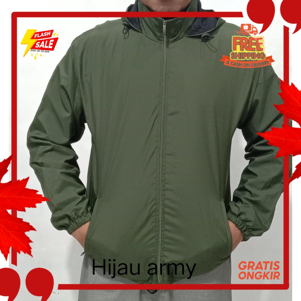 NEWEST JKT48 OUTFIT NEW ERA //premium plain parachute jacket running ...