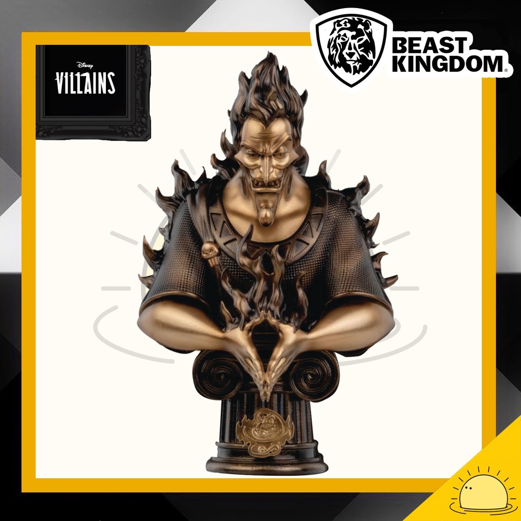 Beast Kingdom Bust-017 Disney Villains Series: Hades Statue (Bust ...