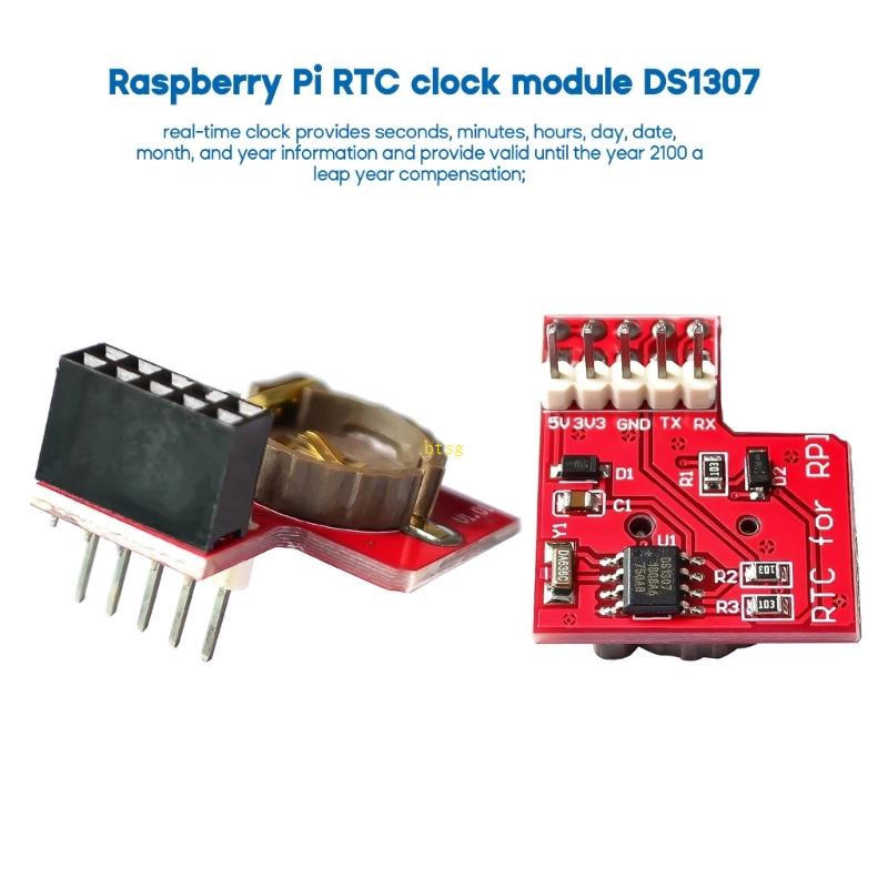 BT DS1307 RTC Module Real Time Clock Module I2C Interface for Raspberry