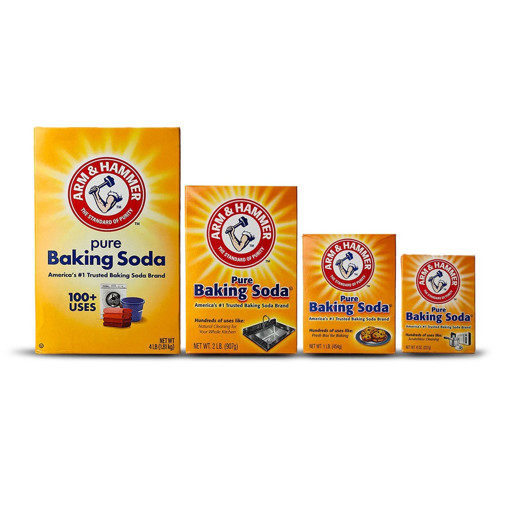 Arm And Hammer Pure Baking Soda 227g 454g 907g 1 8kg Shopee Malaysia