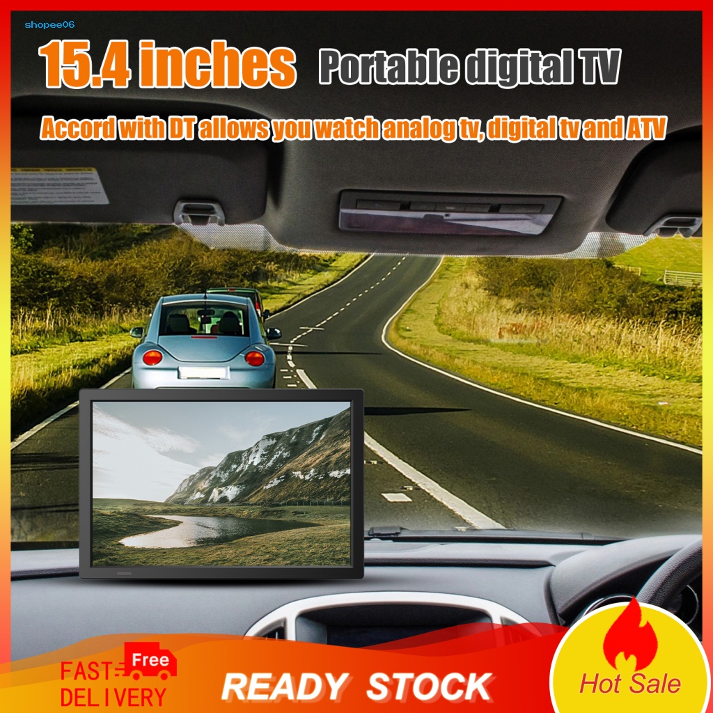 SDRU D16 Portable Analog TV High Resolution Quick Transmission Ultrathin 154 Inch DVBT2