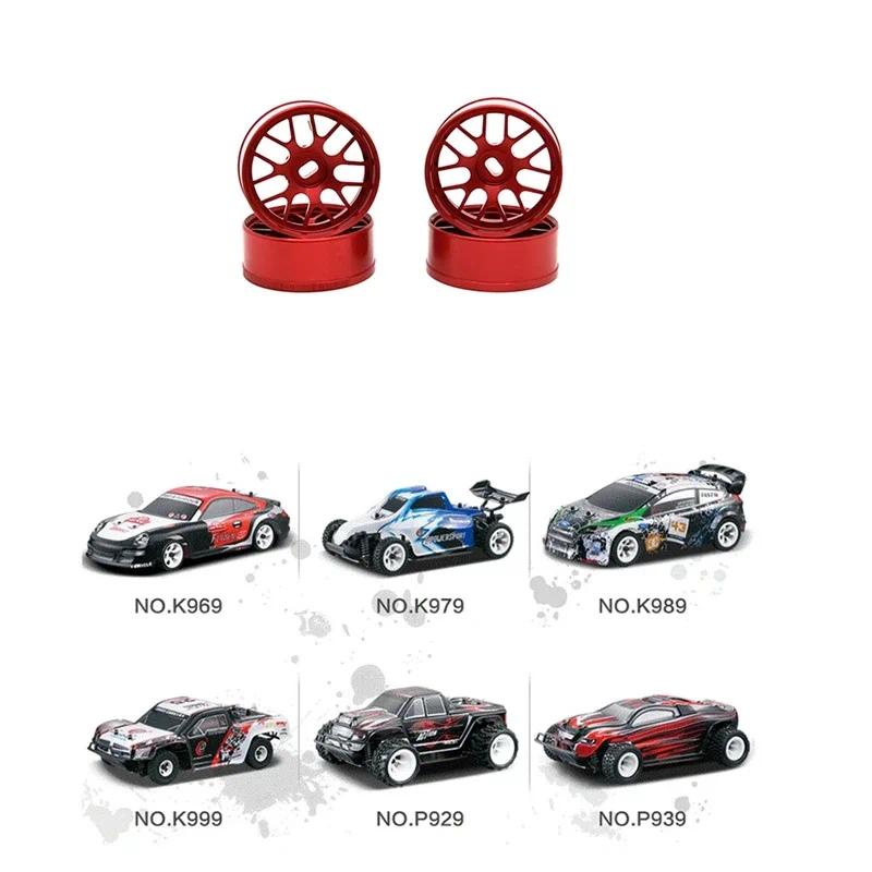 BLASHRD - 4 Neumáticos De Goma Para Coches RC 1/28, Compatibles Con K969, K989, Mini-Z Y Más