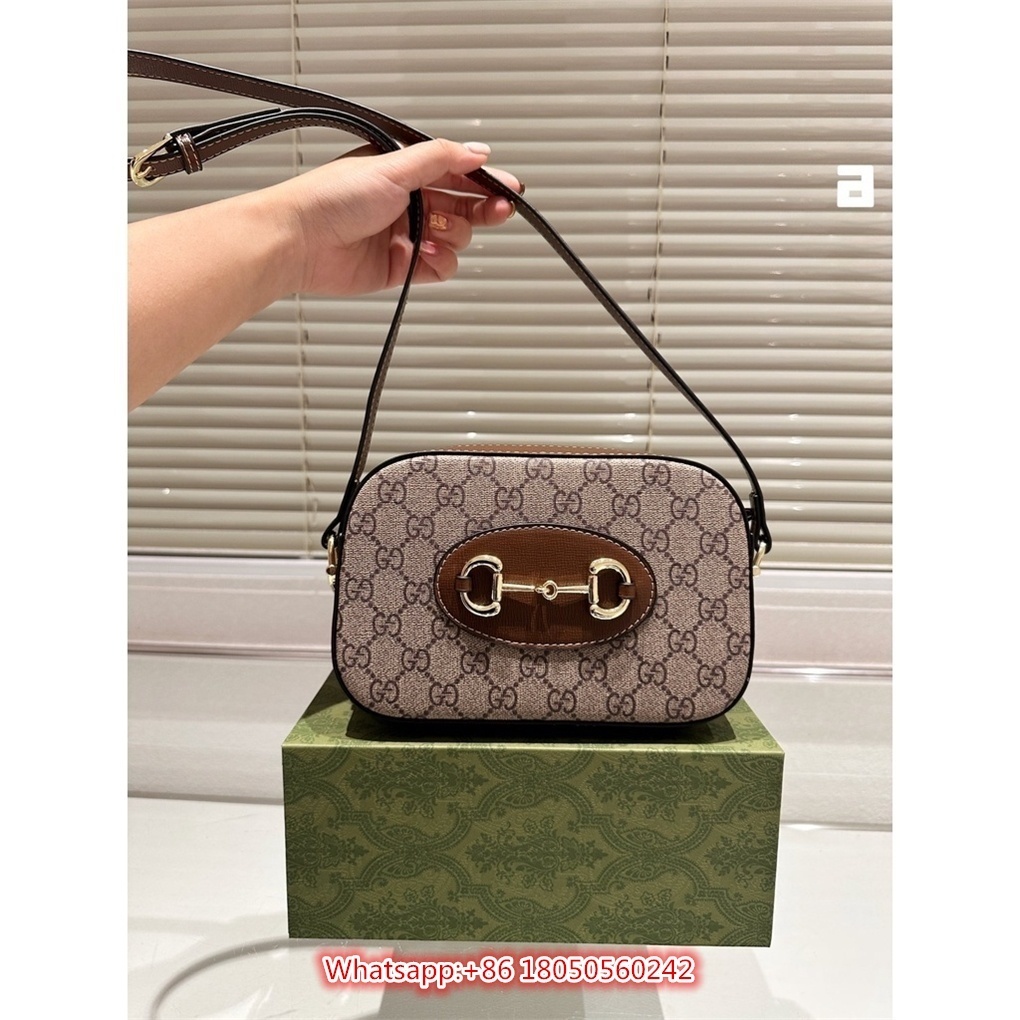 2024 New C Horsebit 1955 Diagonal Straddle Shoulder Beg Unisex (with ...