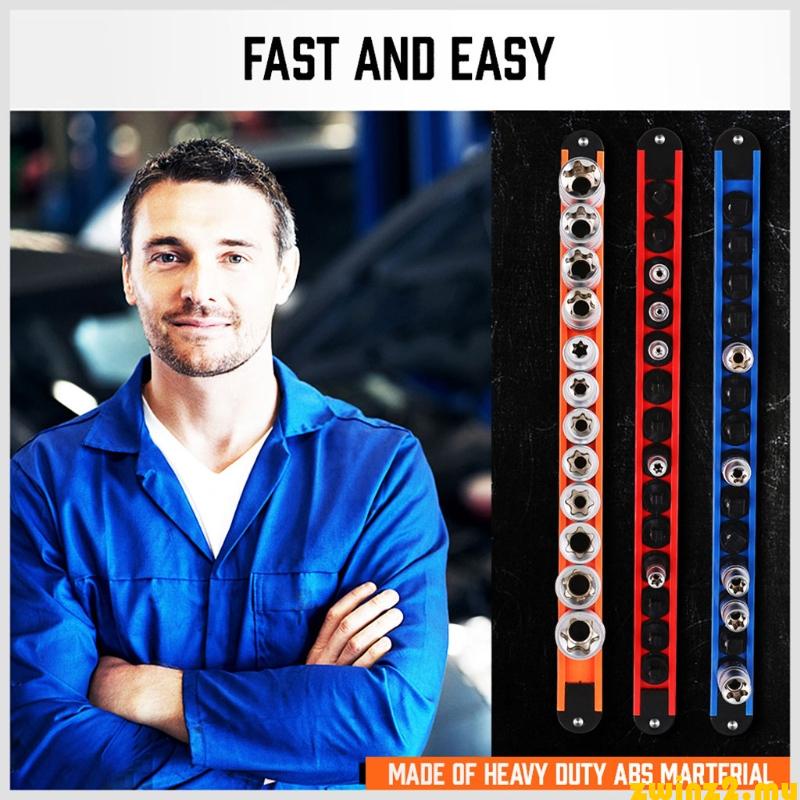 zwinz2 6Pack Set Socket Organizers 1 4 in 3 8 in 1 2 80