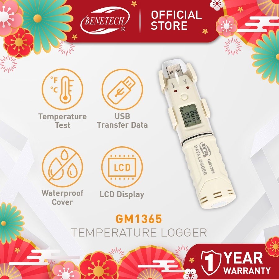 GM1365 Digital USB Temperature & Humidity Data Logger