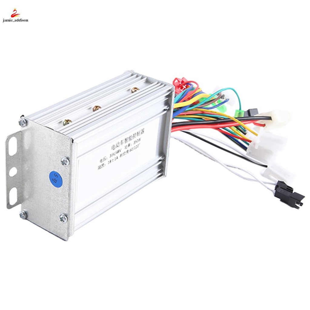 Produktbild von 36V/48V 350W Bürstenloser E-Bike Controller – Stahl/Alu-Gehäuse – Für Elektroroller & E-Bikes