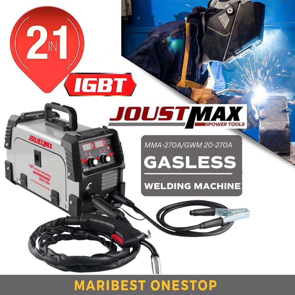 MMA-270A/GWM 20-270A 2 in 1 MIG Gasless Welding Machine Welding Set ...