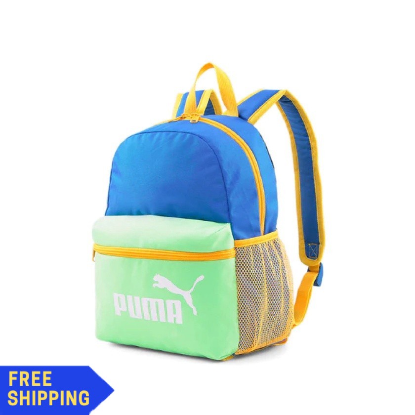 PUMA Phase Small Backpack Victoria Blue 07823711 Shopee Malaysia