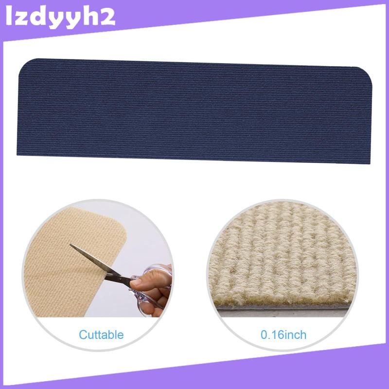 [LzdyyhacMY] Stair Tread Carpet Slip Resistant Stairway Carpet for
