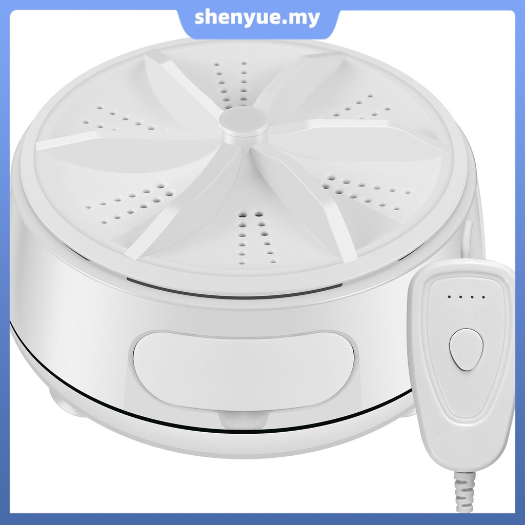 Mini Washing Machine 4 Mode Ultrasonic Turbine Washer Small Ultrasonic