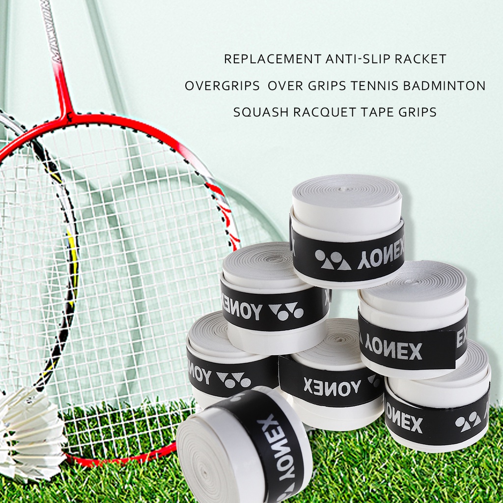 60pcs Replacement Antislip Racket Overgrips Over Grips Tennis