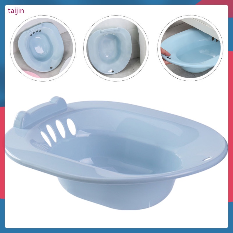 Folding Toilet Vanity Table Pregnant Women Wash Basin Sitz Hip Bath