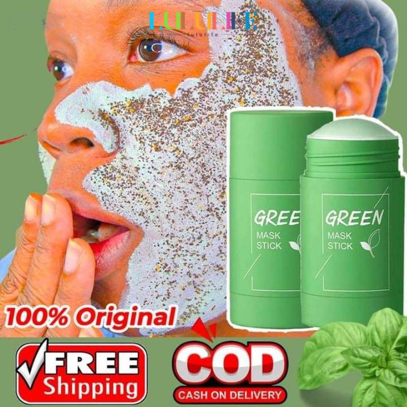 Green Cleaning Mask Green Tea Mask Stick Remove Cloves Balance Water