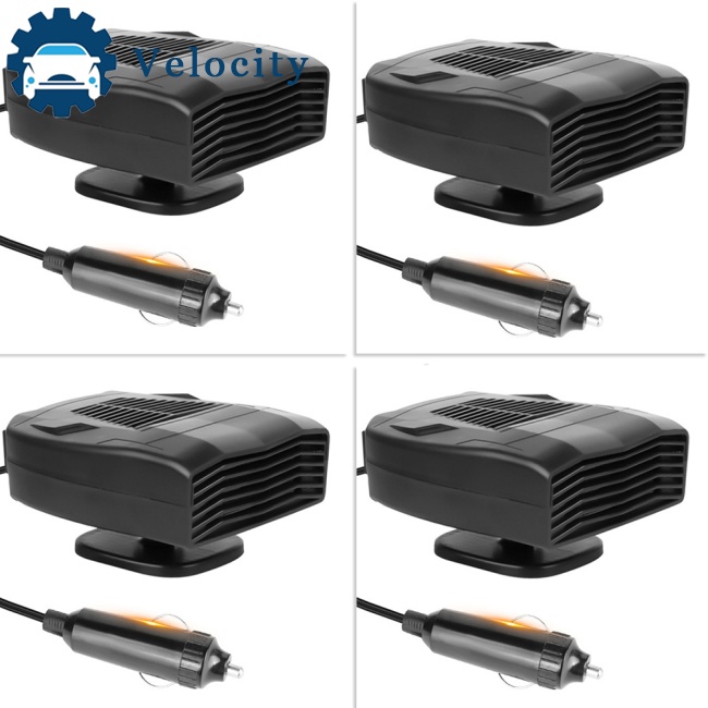 Velocity Car Heater Plugin Cigarette Lighter Heating/Cooling Fan