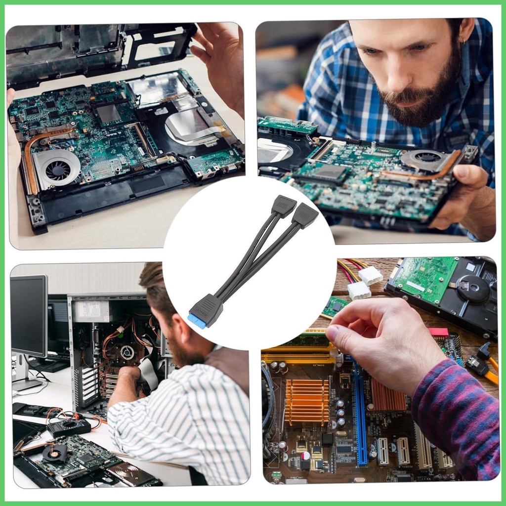 USB 3.0 Motherboard Splitter Motherboard 20 Pin Connector Adapter Cable