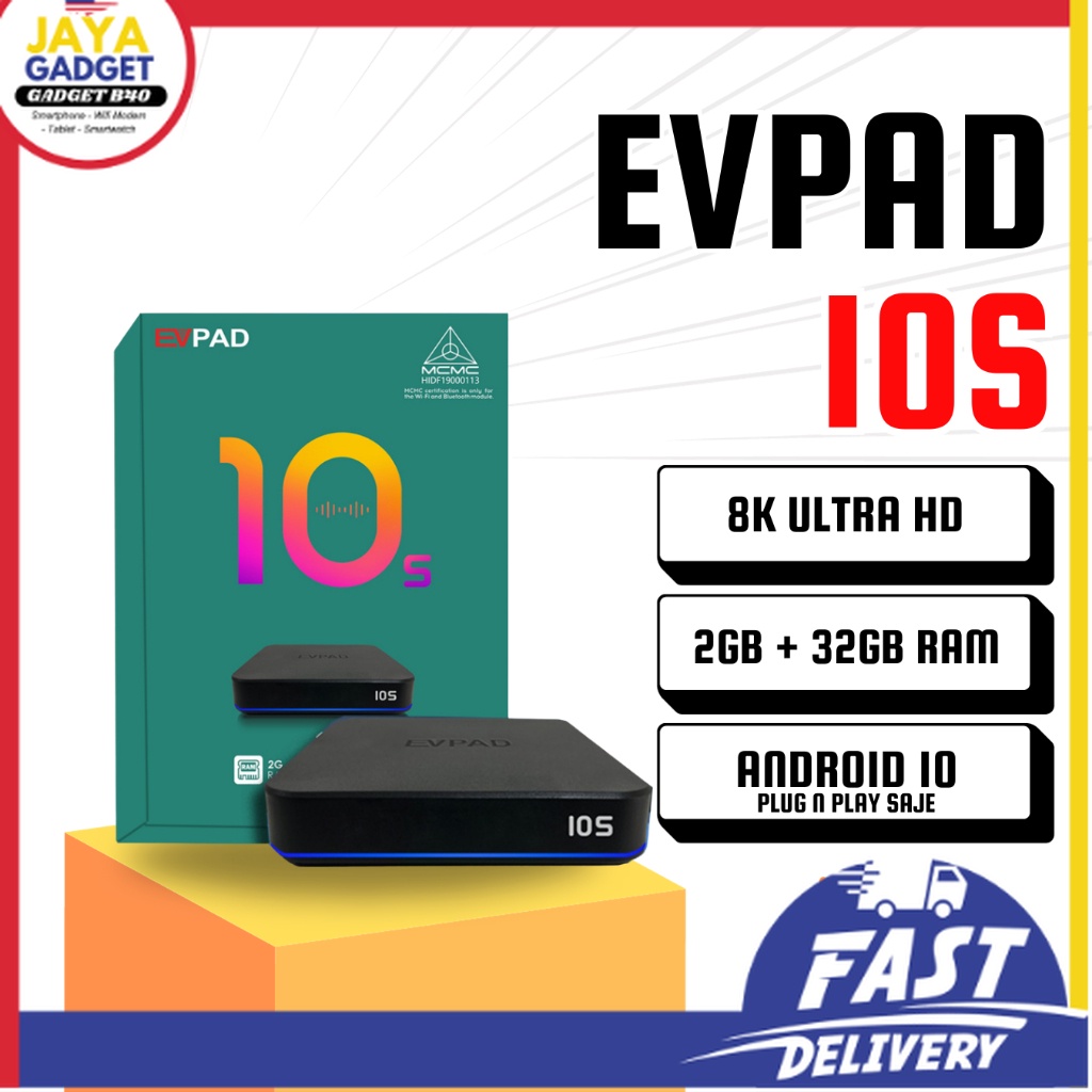 EVPAD 10th Generation 8k Ultra HD Tv Box Android 10 with Grand