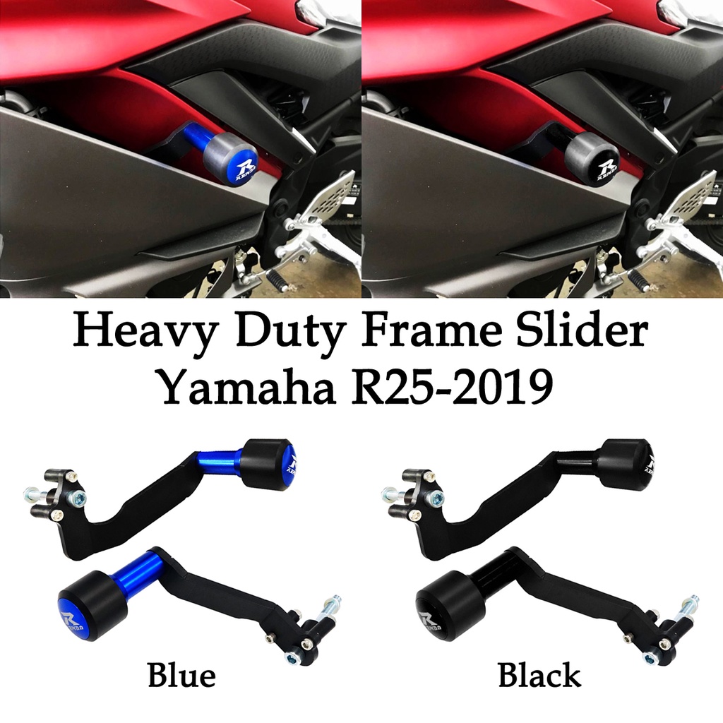 Heavy Duty Frame Slider Yamaha R25 V2 20192023 Shopee Malaysia