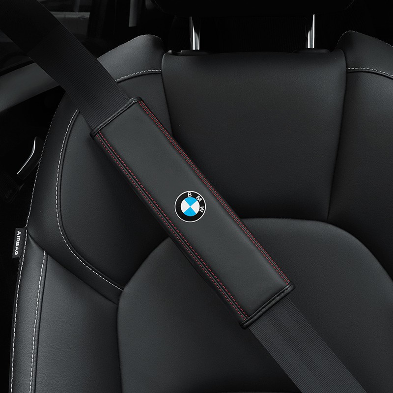HYS 【Limited Time Promotion】 BMW Leather Seat Belt Shoulder Cover F30/F10/E34/E46/E60/E90/E36/X1