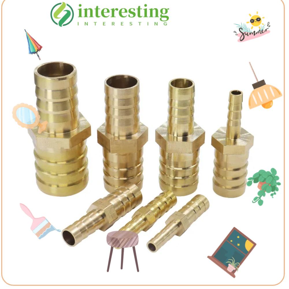 INTERESTING 2PCS Barbed Hose Fittings, Metric Mini Fitting Connector