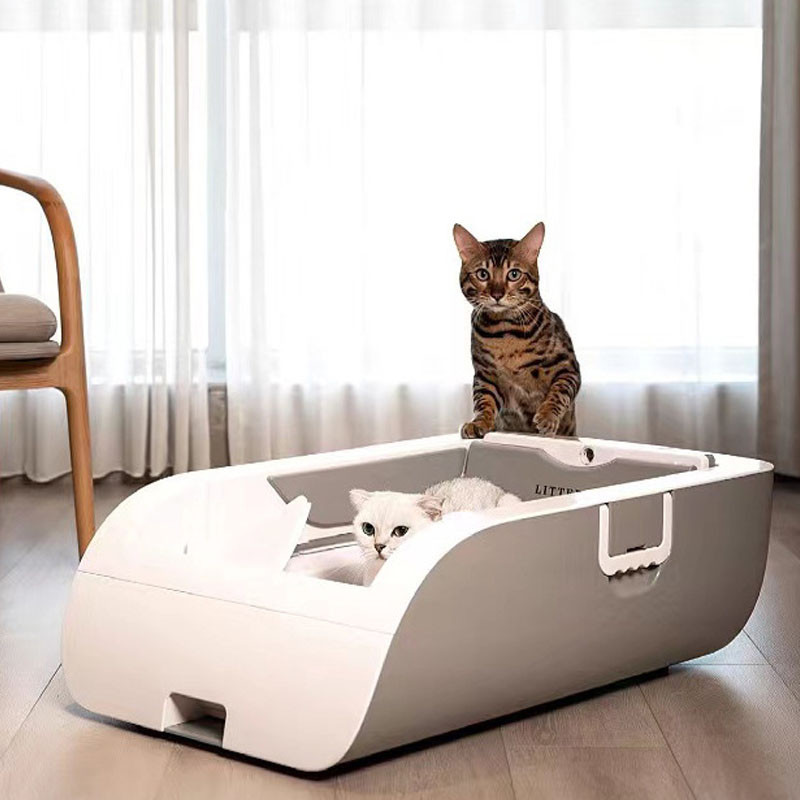 Smart Highend Fully Automatic Cat Litter Box Automatic Sensor Poop