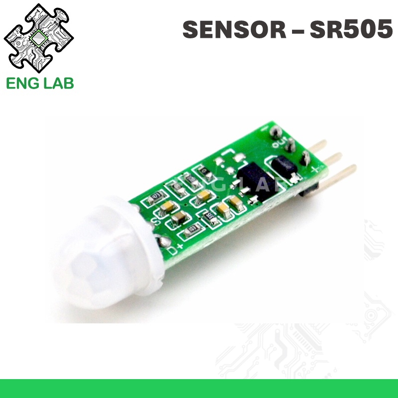 ENGLAB★SR505 Micro Body Sensing Module Infrared Pyroelectric Sensor