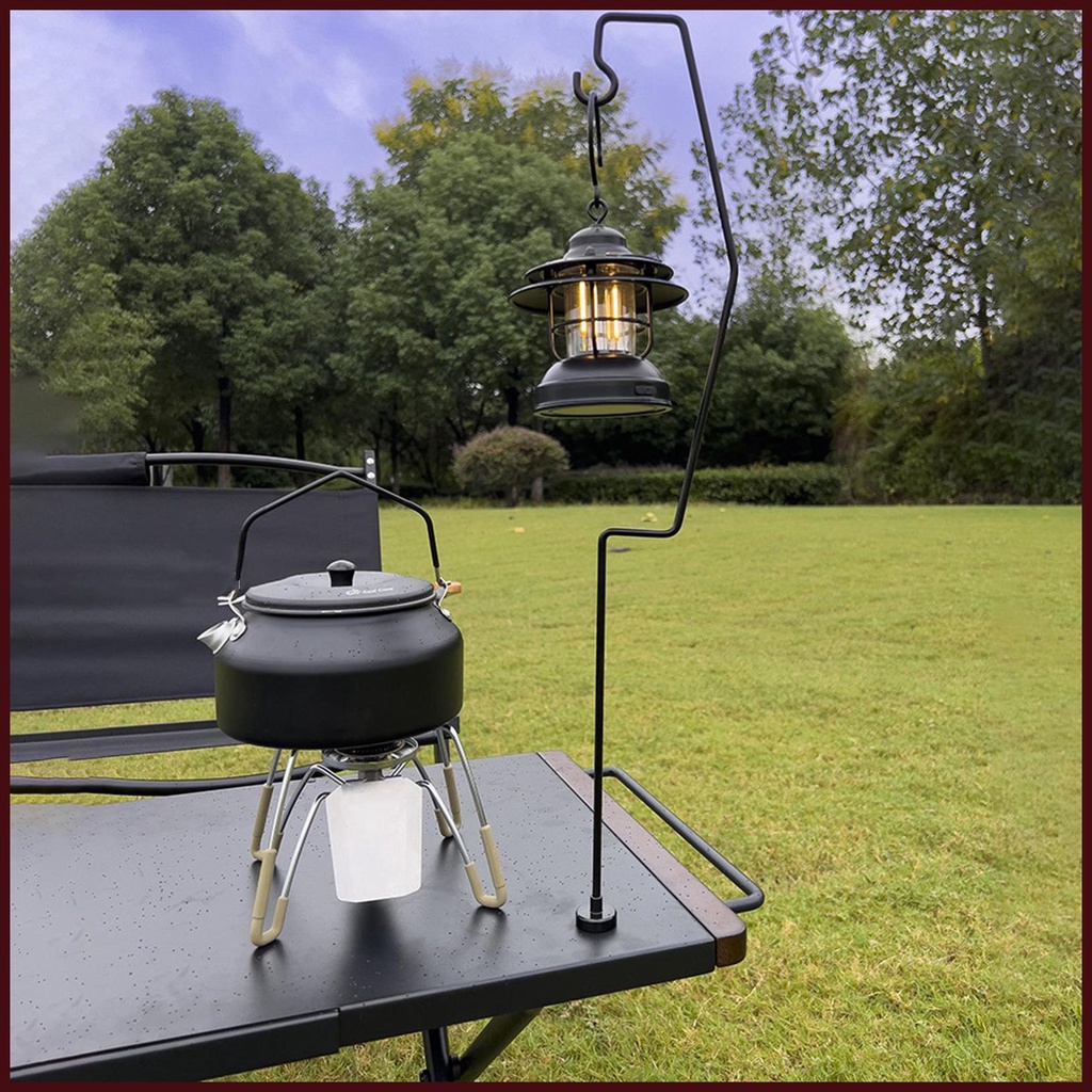 Camping Light Pole Portable Outdoor Lamp Holder Camping Lantern Hanger