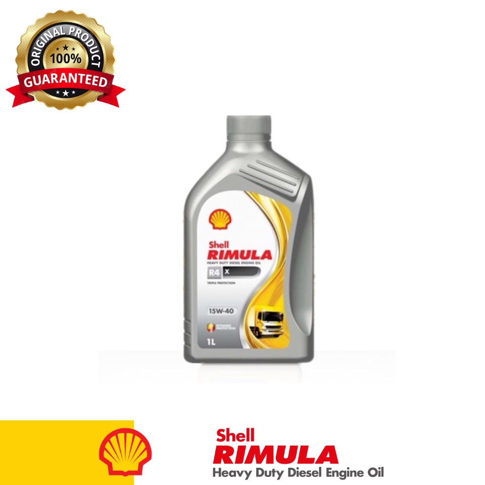 Original 550044488 Shell Rimula R4X 15W40 1L | Shopee Malaysia