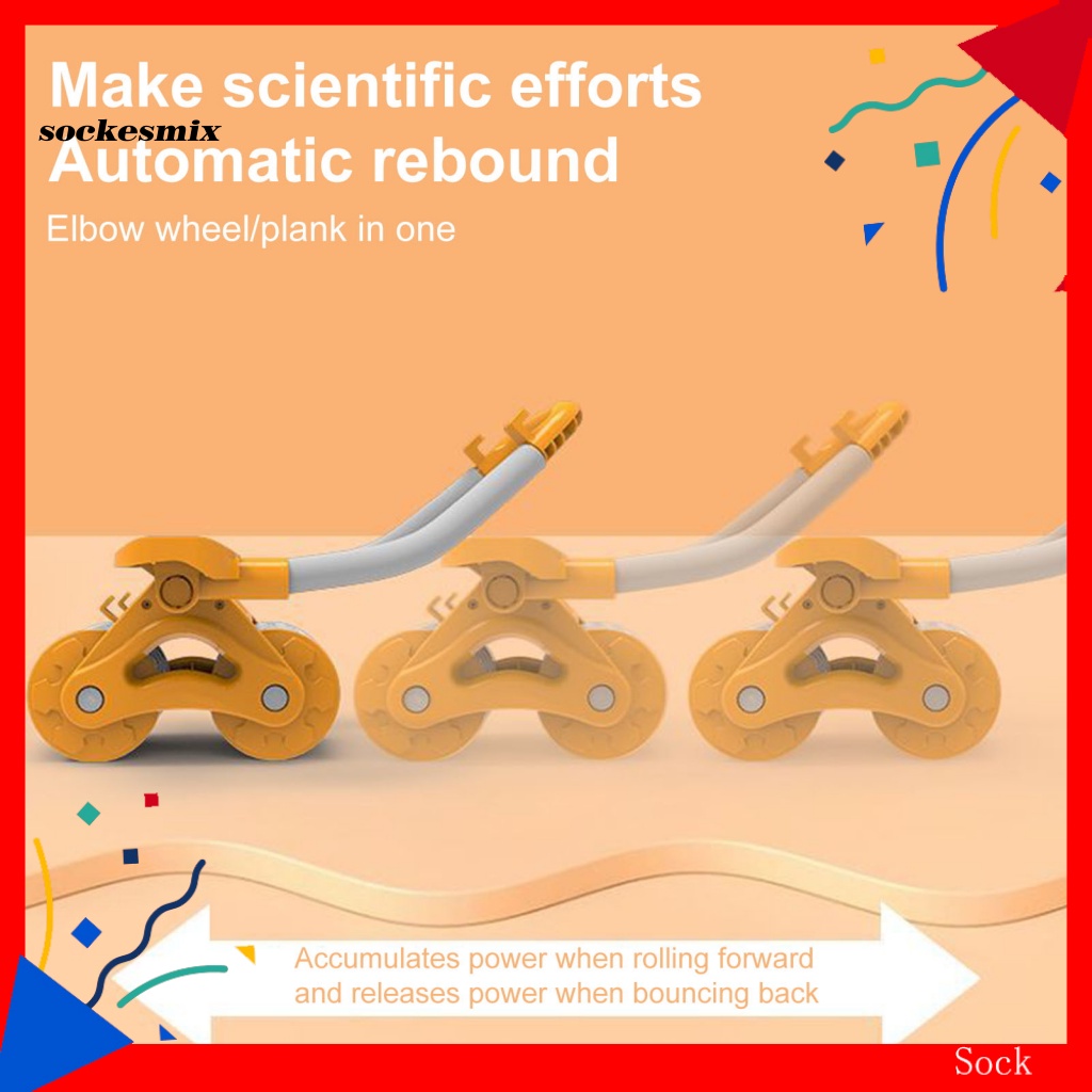 SX Abs Roller Ab Workout Roller Sturdy Abdominal Exercise Wheel with