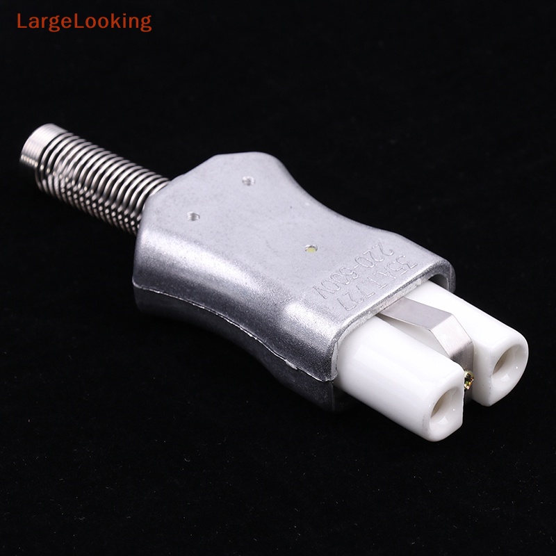 [LargeLooking] New 6mm IEC C8 Ceramic Wiring Industry Socket Plug High