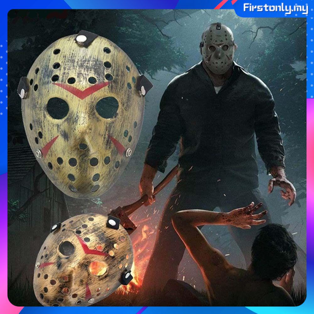 Jason's Mask From The Film Friday The 13th - Halloween Scare Cosplay 