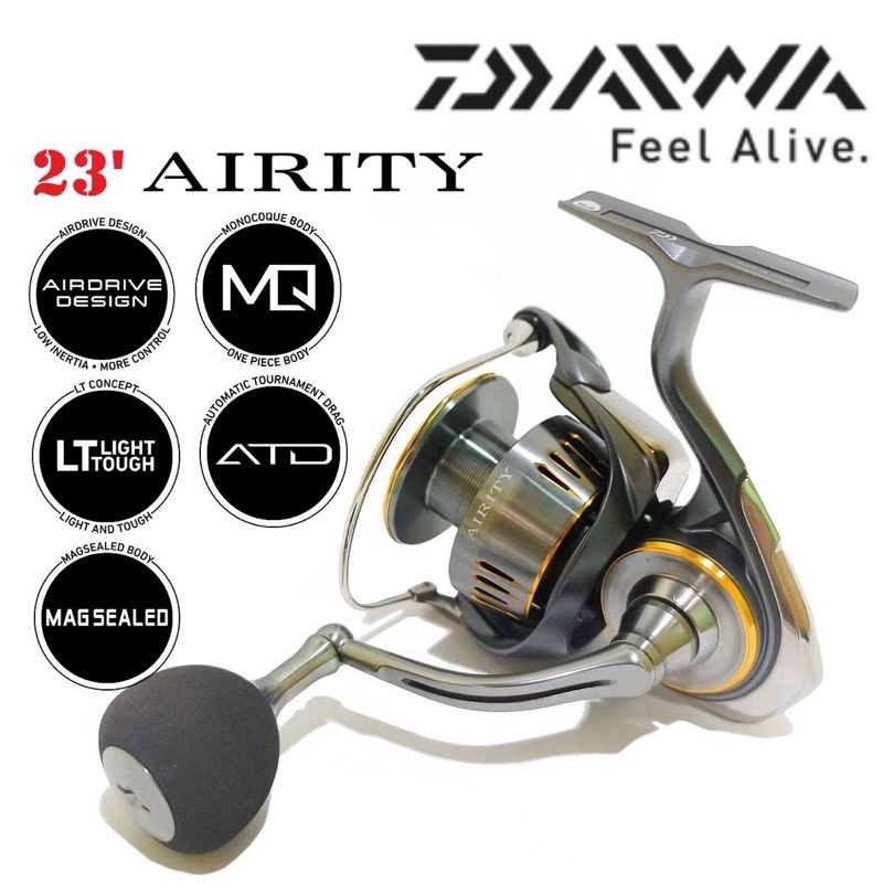 Daiwa 23 Airity PC LT2500 Spinning Reel