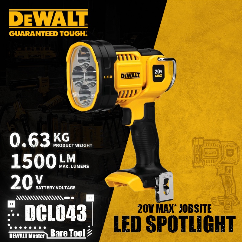 Dewalt cheap rechargeable spotlight