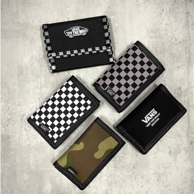 Vans Wallet mens Short Wallet Dompet Purse Shopee Malaysia