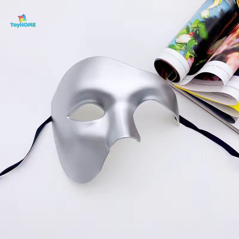 GPHA> Halloween Costume Party Masquerade Male Masquerade Half Face