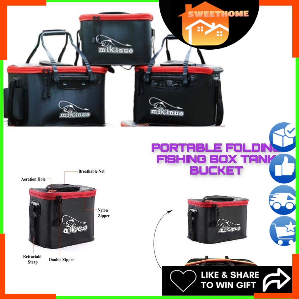 Water Storage Box 30cm 35cm 40cm 50cm Big Capacity Portable Folding