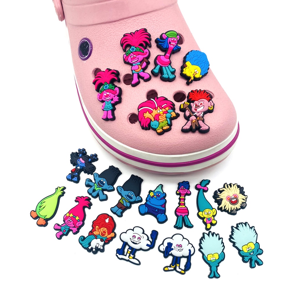 Trolls fashion crocs charms