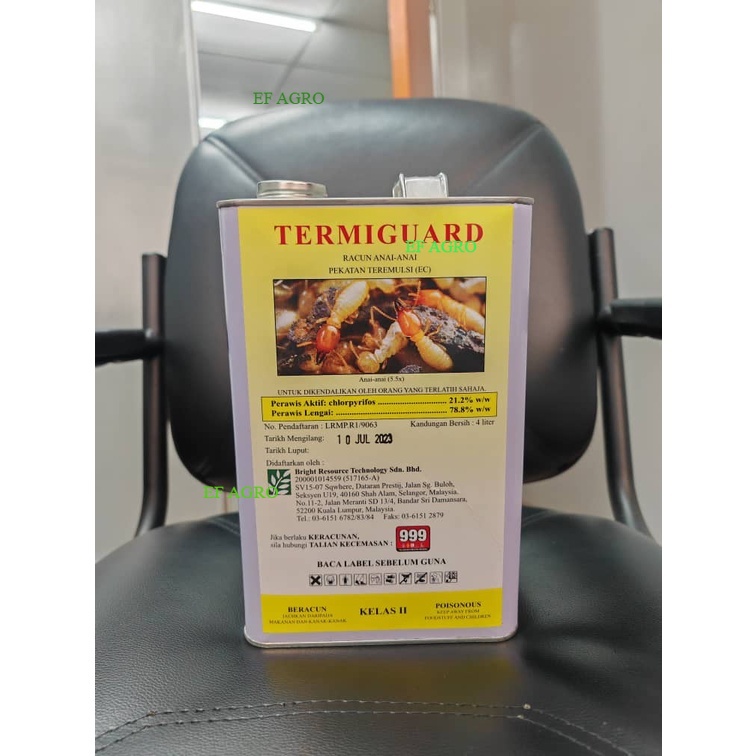 (Promotion) 4L Termiguard racun anai-anai 蚂蚁药 Chemical Termite Pest ...