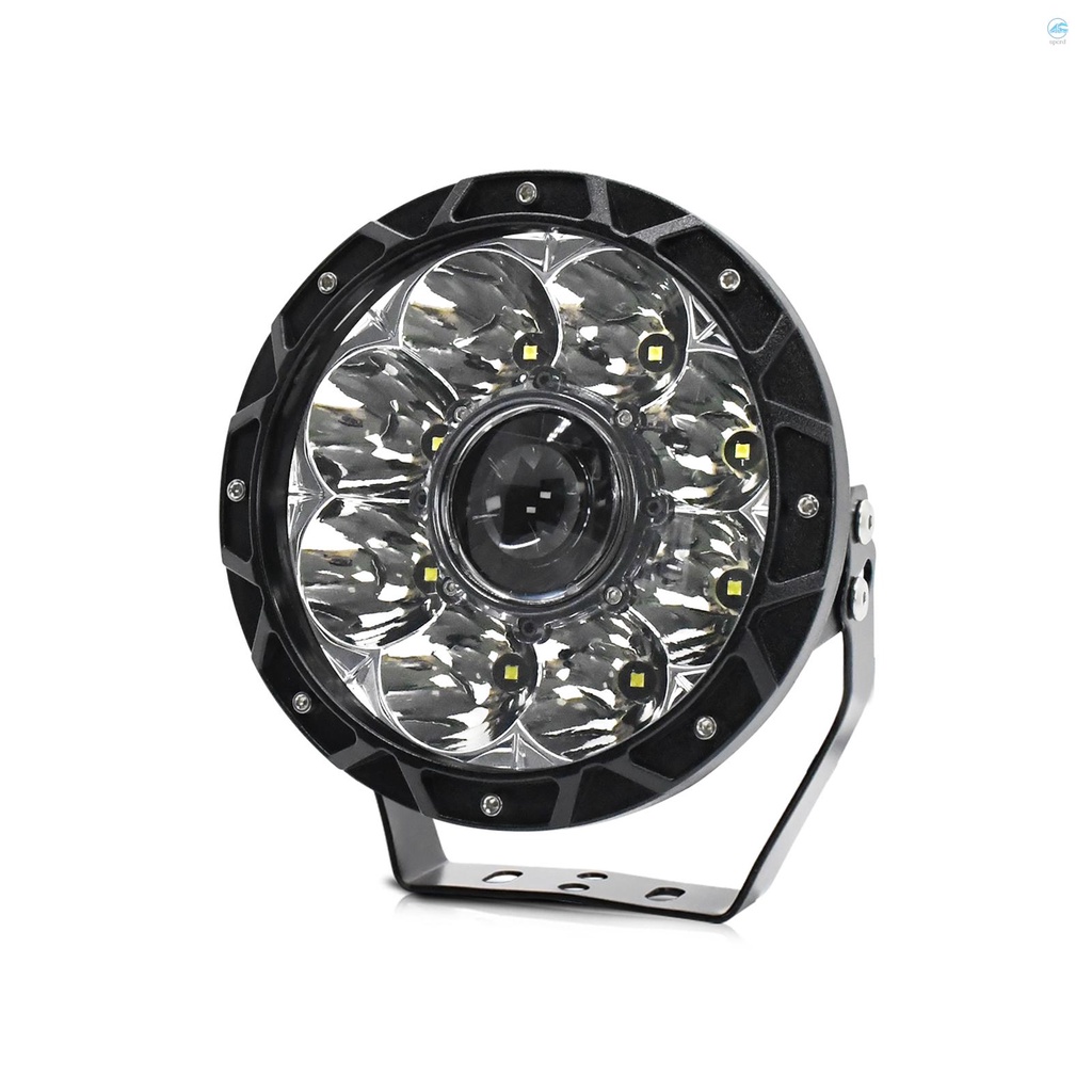 CWMY LED Work Light 6000K 200W 7inch Car Round Work Light Driving ...