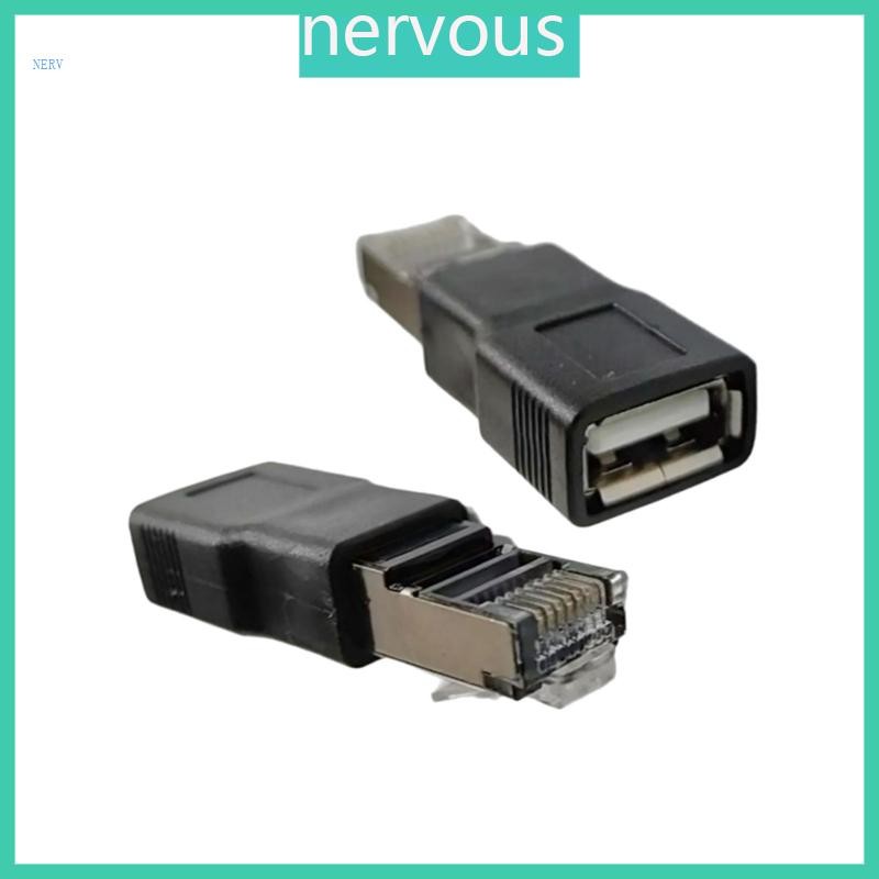 NERV 2PCS USB to RJ45 Ethernet Adapter USB To RJ45 NetworkingAdapter ...