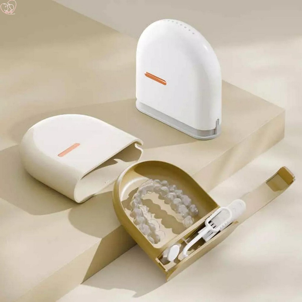 Denture Case Retainer Storage Box Orthodontic Tooth Storage Box ...
