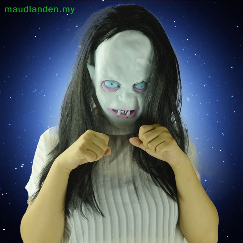 maudlanden Halloween Zombie Mask Props Grudge Ghost Hedging Zombie Mask