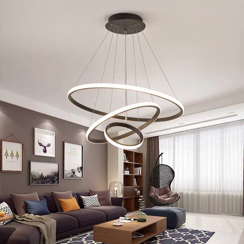 Modern LED Chandelier Pendant Light Ceiling Light Pendant Lamp Lampu ...