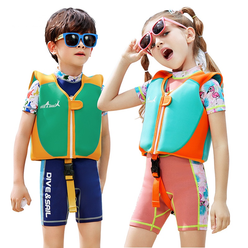 Boys Girls Floating Swimming Vest Diving Life Jacket Safety Float